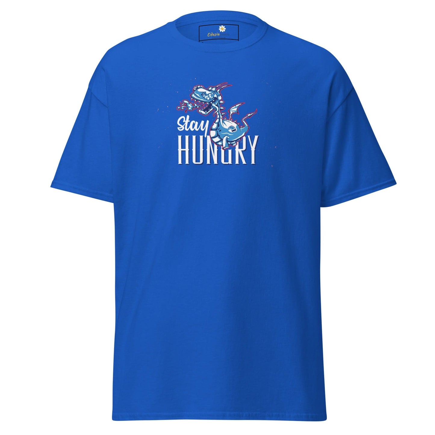 Unisex classic t-shirt - FUN STAY HUNGRY - REGULAR - Royal / S
