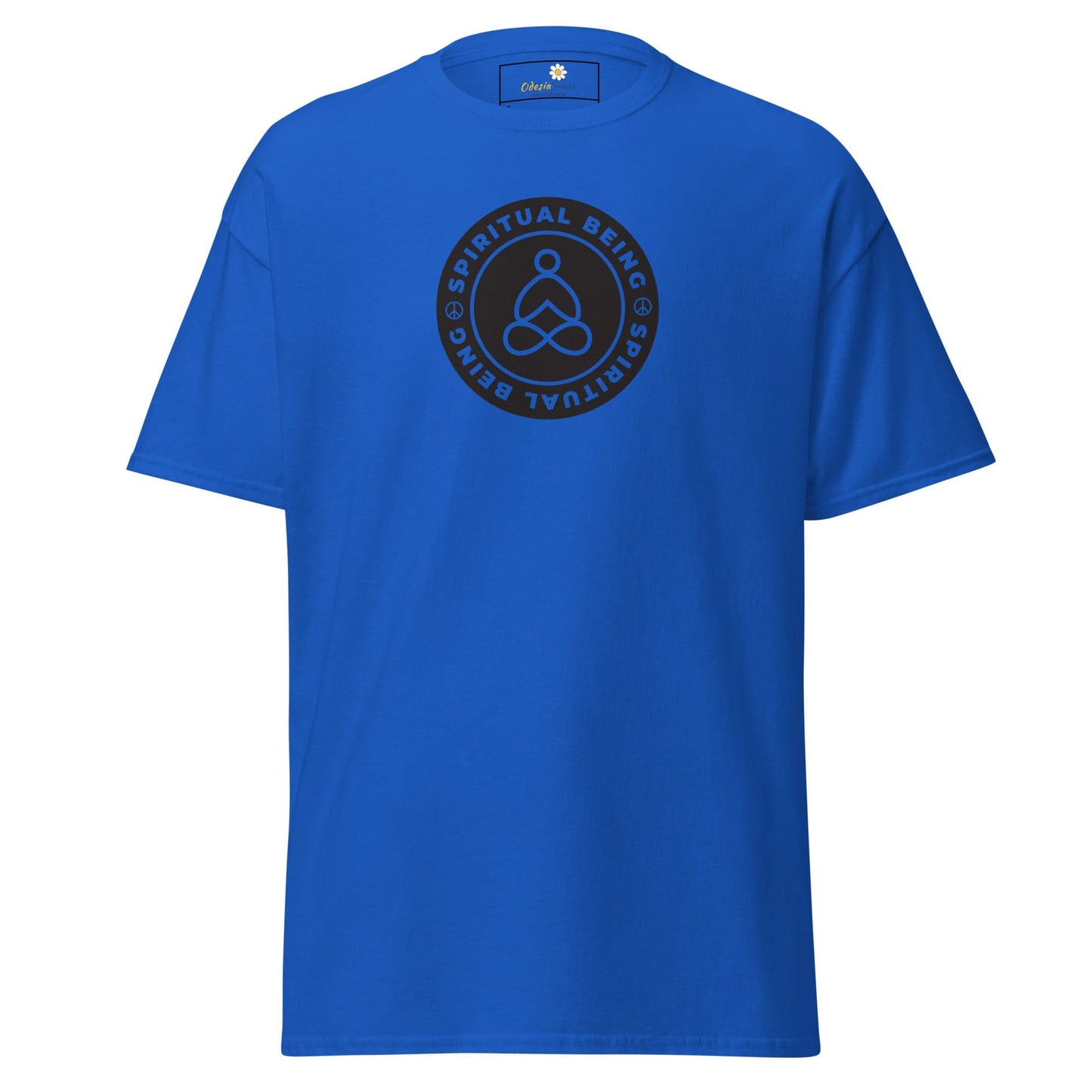 Unisex classic tee - SPIRITUAL BEING - REGULAR - Royal / S