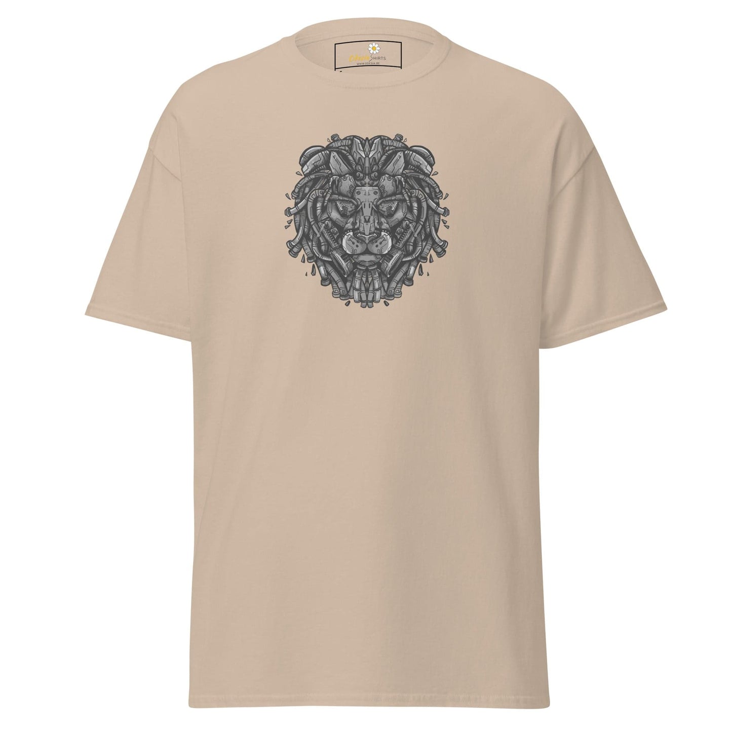 Unisex classic t-shirt - ABSTRACT LION HEAD - REGULAR - Sand / S