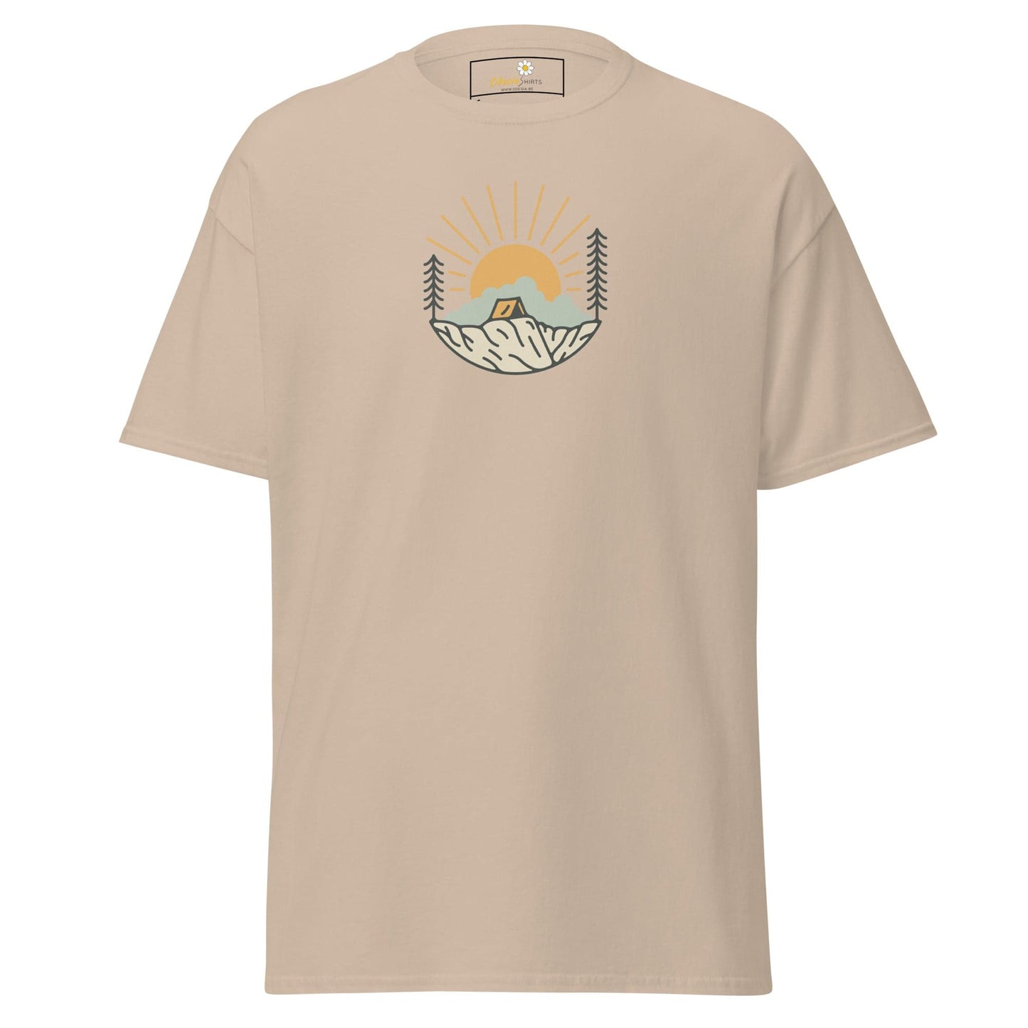 Unisex classic tee - MISC SUNNY CIRCLE - REGULAR - Sand / S