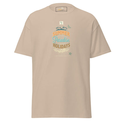Unisex classic tee - SUMMER PARADISE - REGULAR - Sand / S