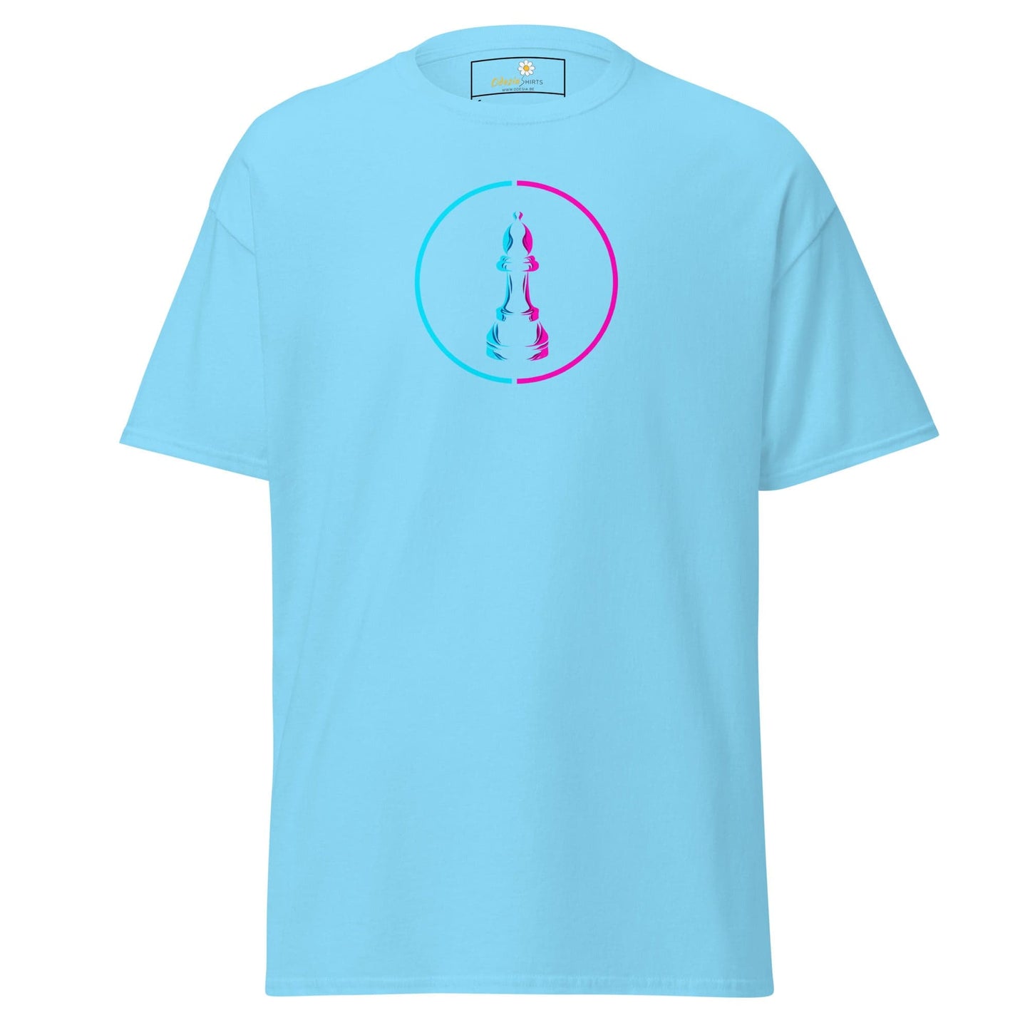 Unisex classic tee - MISC CHESS - REGULAR - Sky / S