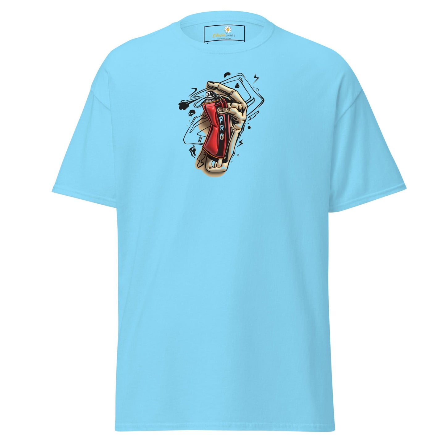 Unisex classic tee - MISC PAINT CANS - REGULAR - Sky / S