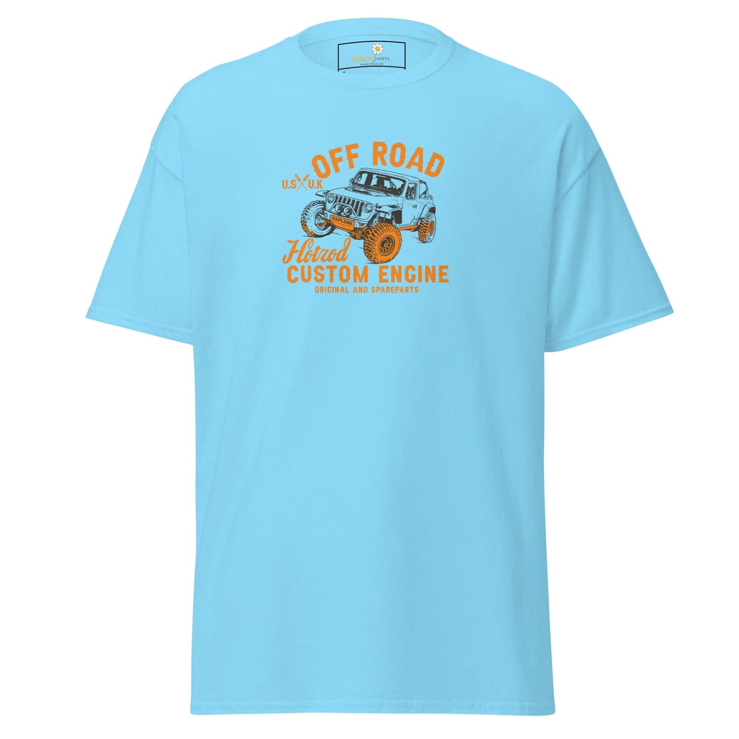 Unisex classic tee - MISC OFF ROAD - REGULAR - Sky / S