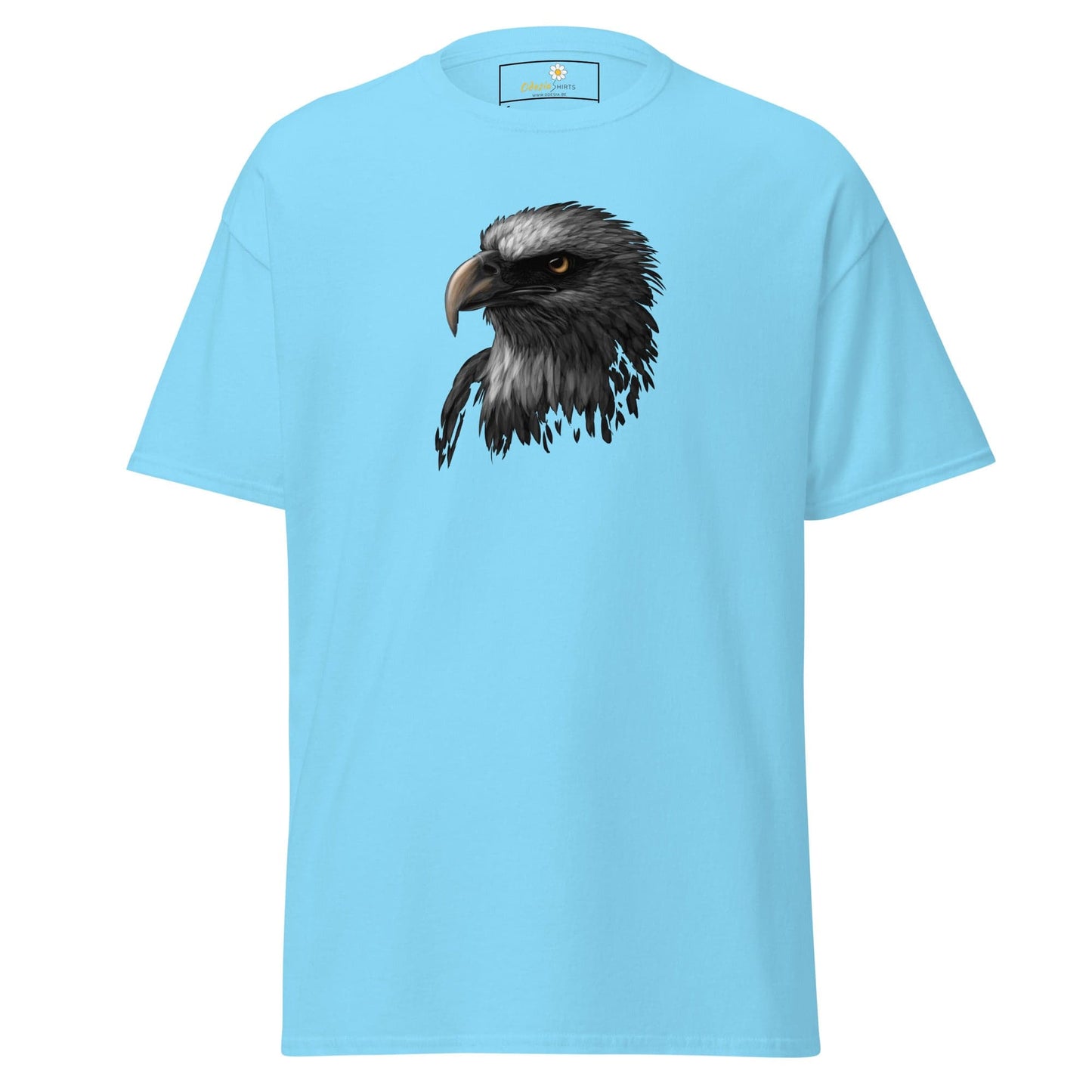 Unisex classic t-shirt - WILD LIFE EAGLE - REGULAR - Sky / S