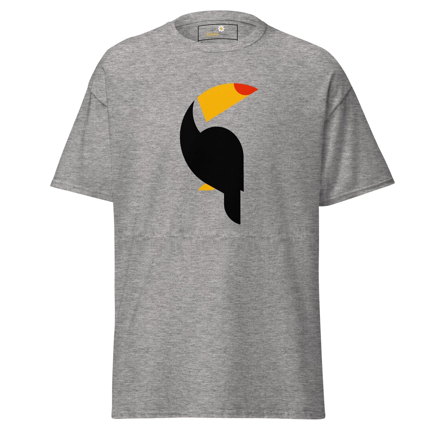 Unisex classic t-shirt - WILD LIFE TOUCAN - REGULAR - Sport Grey / S