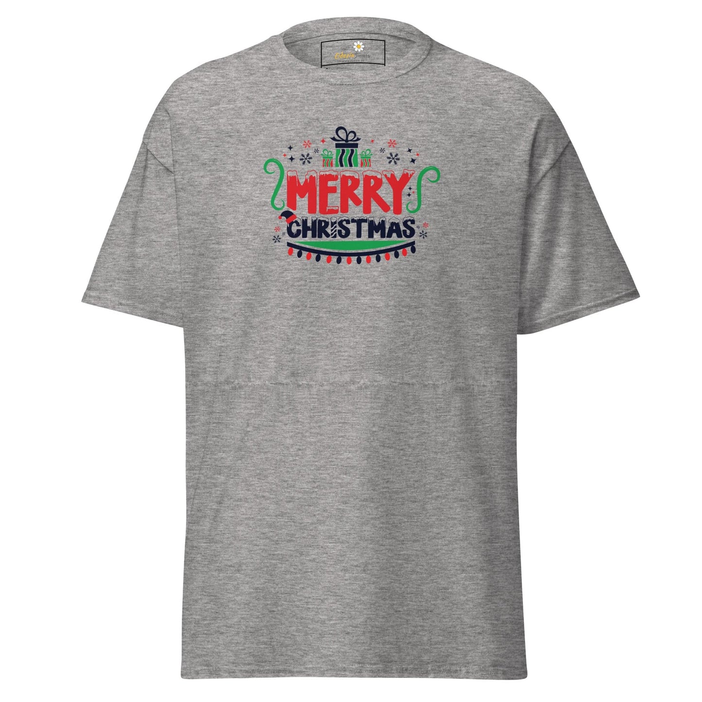 Unisex classic t-shirt - SEASONAL MERRY CHRISTMASS - REGULAR - Sport Grey / S