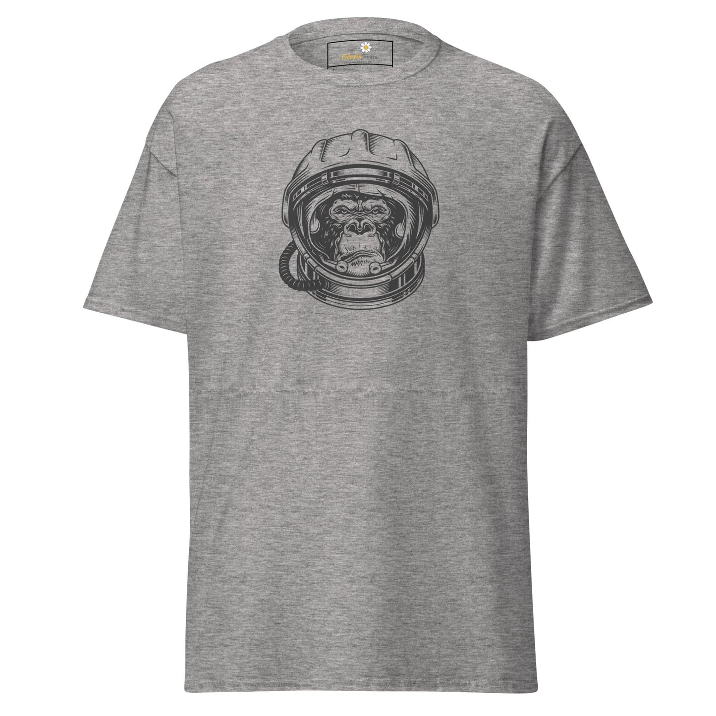 Unisex classic tee - WILD LIFE ASTRONAUT CHIMP - REGULAR - Sport Grey / S