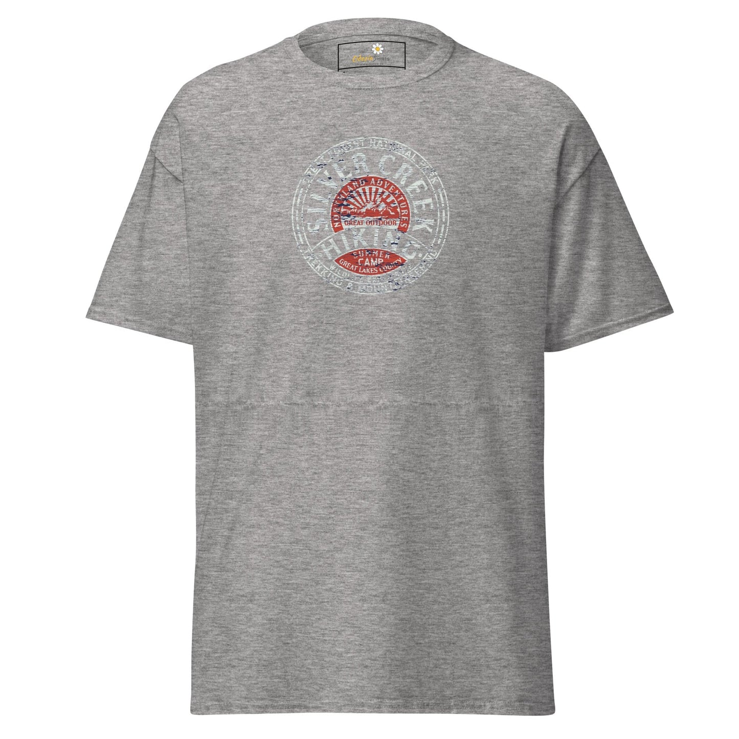 Unisex classic tee - ADVENTURE SILVER CREEK HIKING - REGULAR - Sport Grey / S