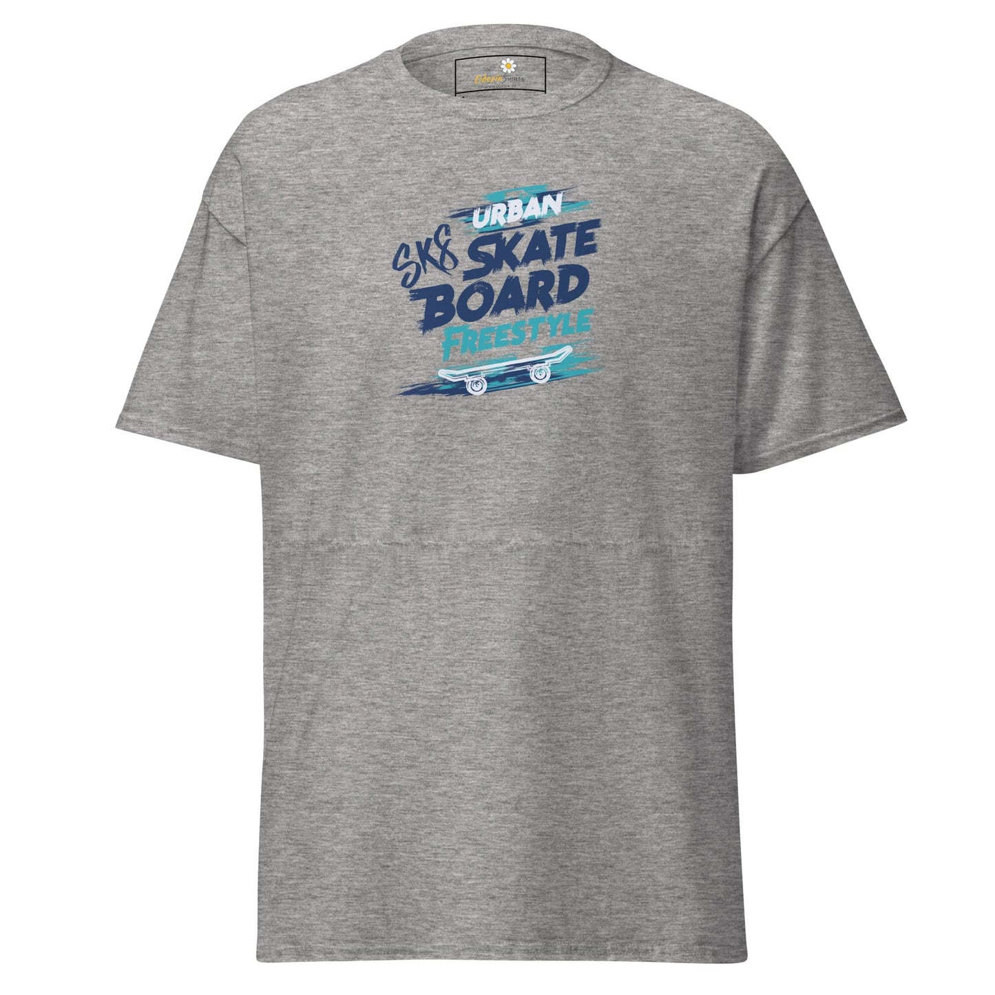 Unisex classic t-shirt - SPORT SKATEBOARD FREESTYLE - REGULAR - Sport Grey / S