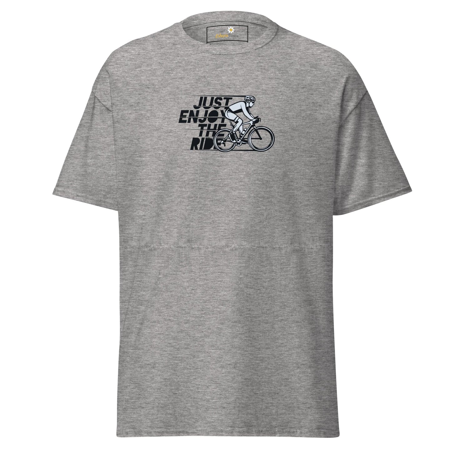 Unisex classic tee - SPORT ENJOY THE RIDE - REGULAR - Sport Grey / S
