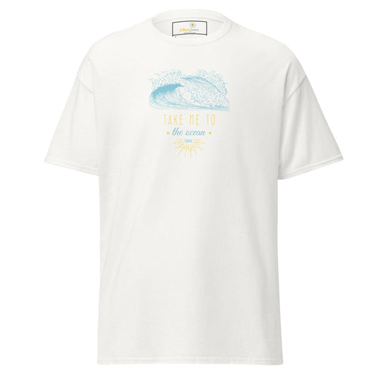 Unisex classic t-shirt - SEALIFE TAKE ME TO THE OCEAN - REGULAR - White / S