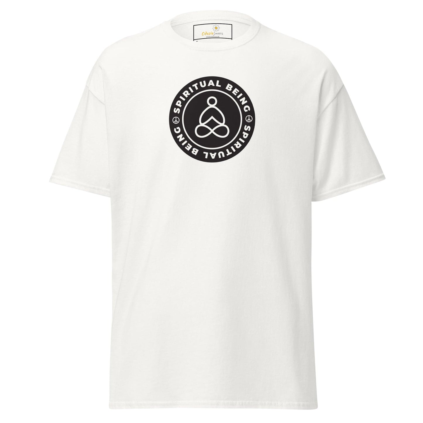Unisex classic tee - SPIRITUAL BEING - REGULAR - White / S