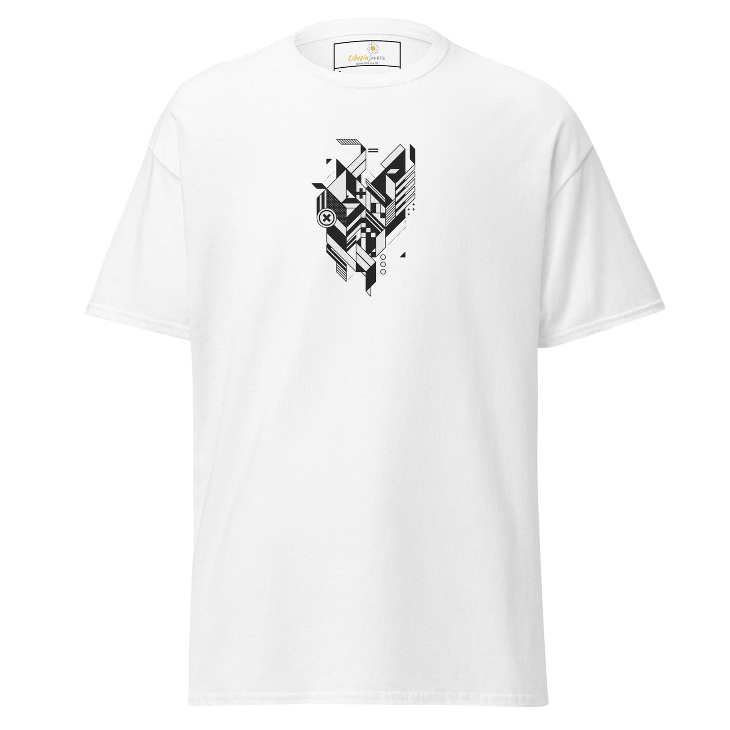 Unisex classic tee - ABSTRACT FIGURE - REGULAR - White / S