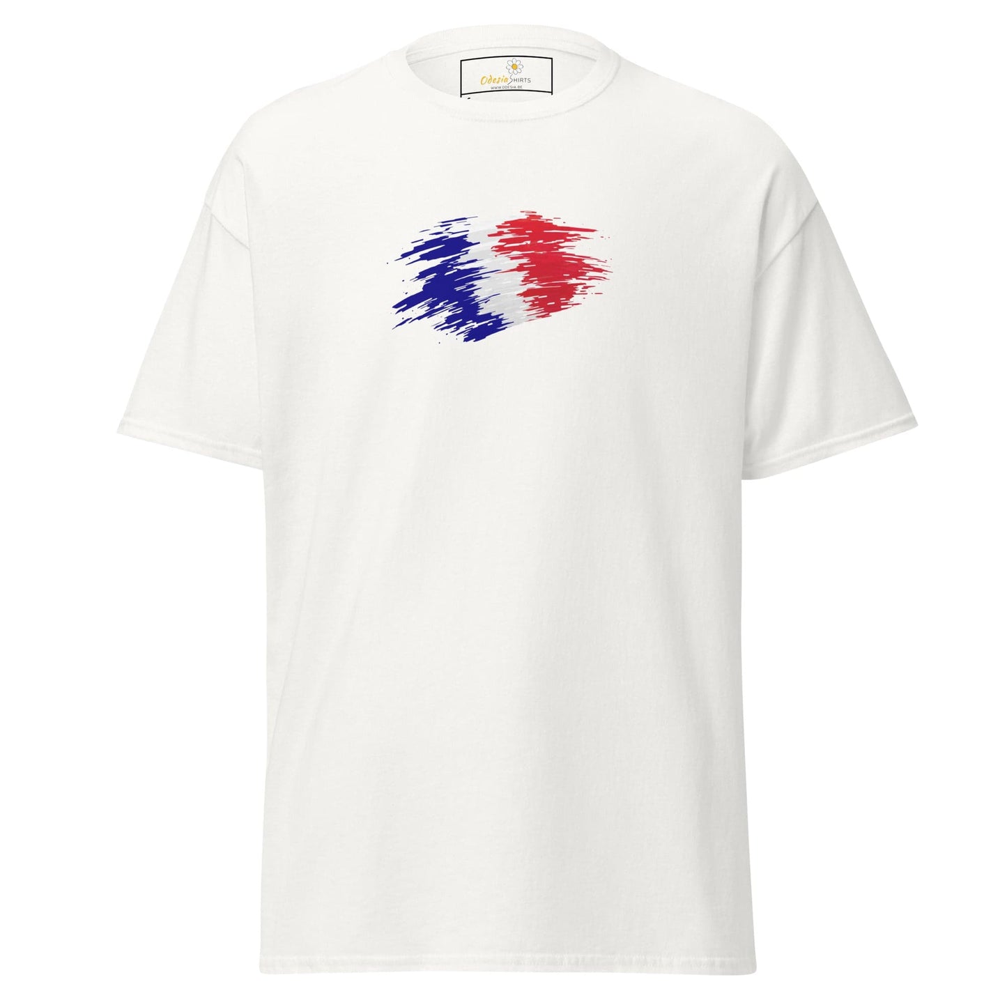 Unisex classic tee - COUNTRY FRANCE SHAPE - REGULAR - White / S