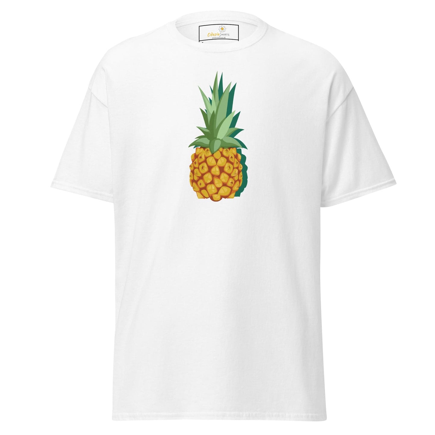 Unisex classic tee - SUMMER PINEAPPLE - REGULAR - White / S
