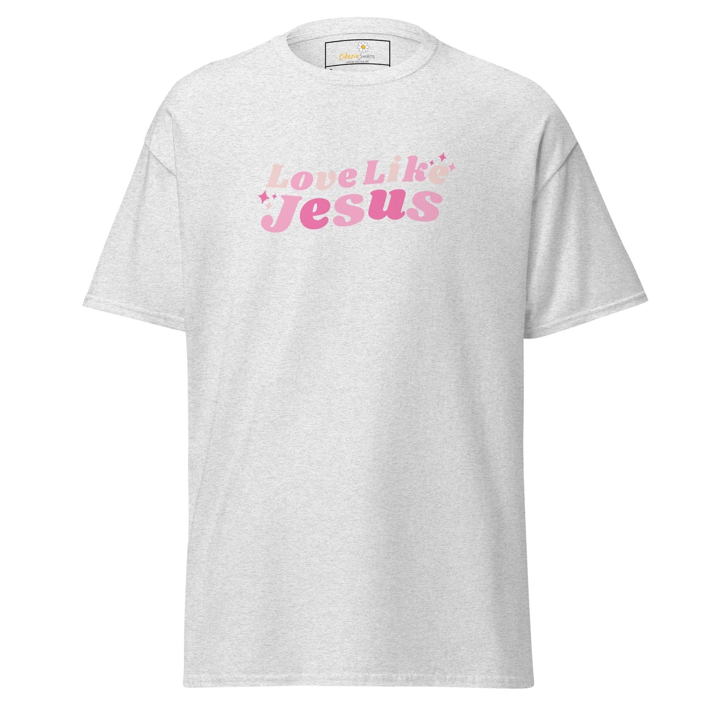 Unisex classic t-shirt - SPIRITUAL LOVE LIKE JESUS - REGULAR - Ash / S