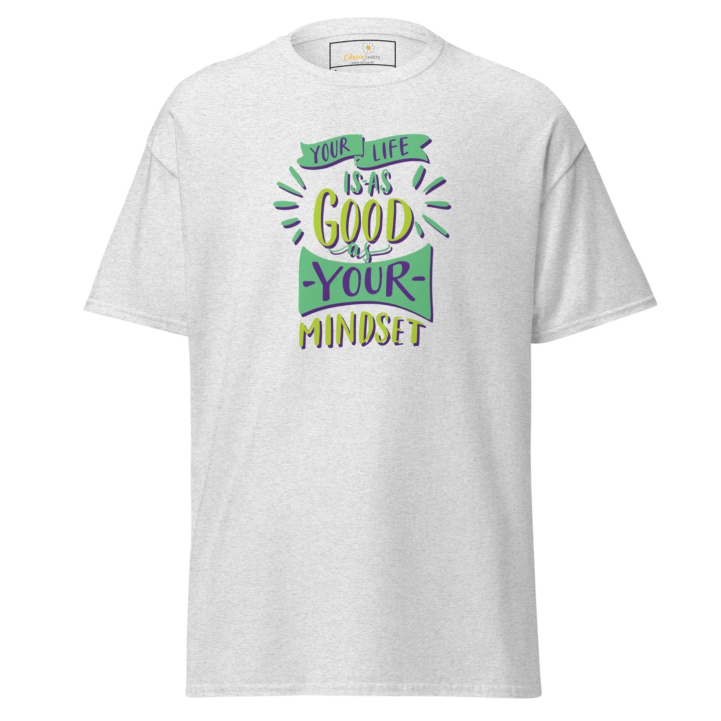 White T-shirt with motivational quote from T-SHIRT DESIGN TEE MAN WOMAN S-XL