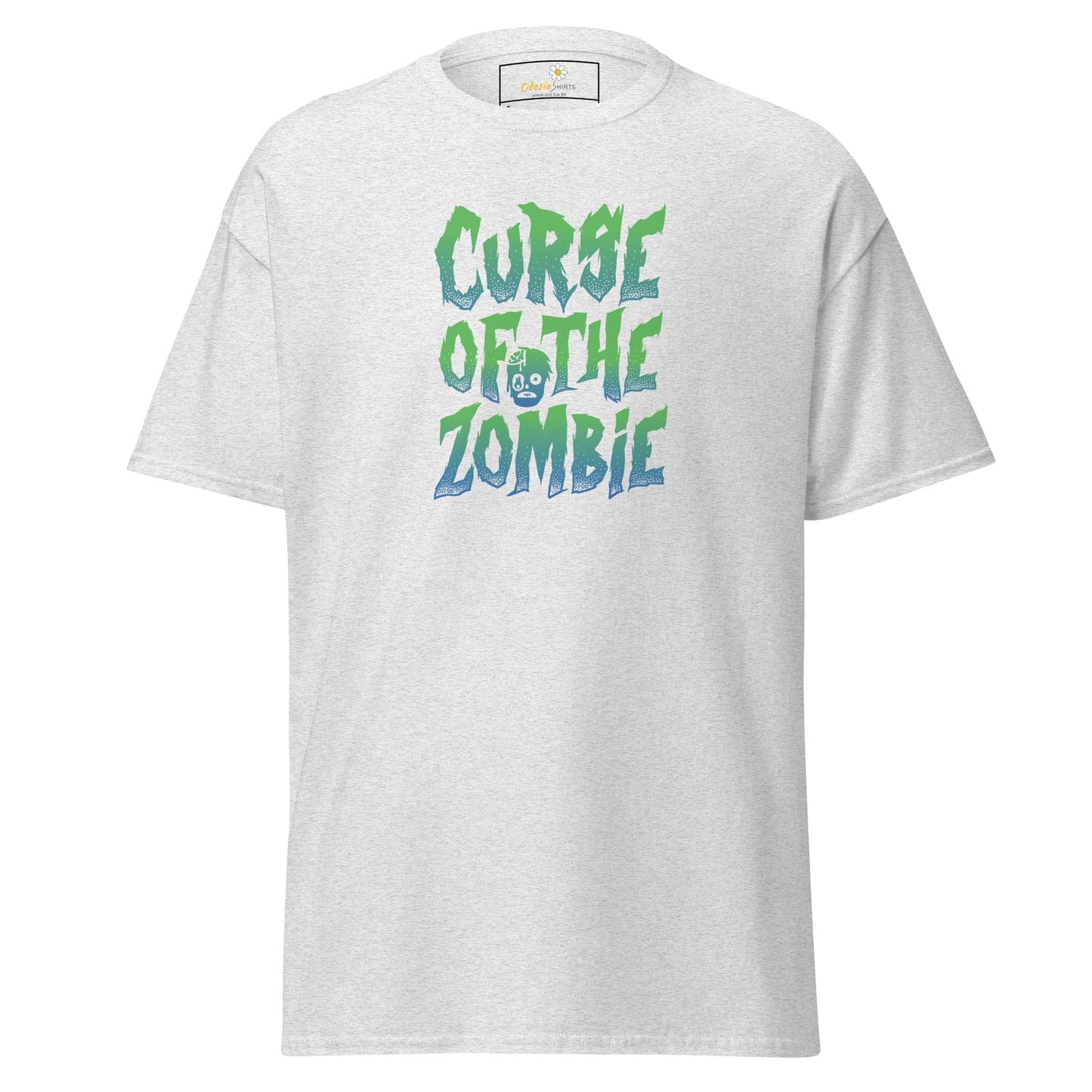 Unisex classic t-shirt - SPOOKIE CURSE OF THE ZOMBIE - REGULAR - Ash / S