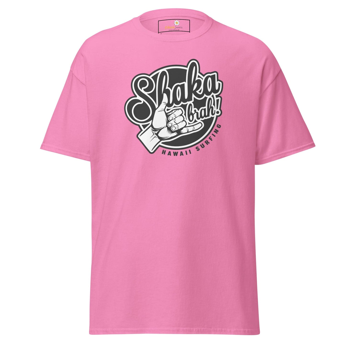 Unisex classic t-shirt - MYSTIC SHAKA BRAH - REGULAR - Azalea / S