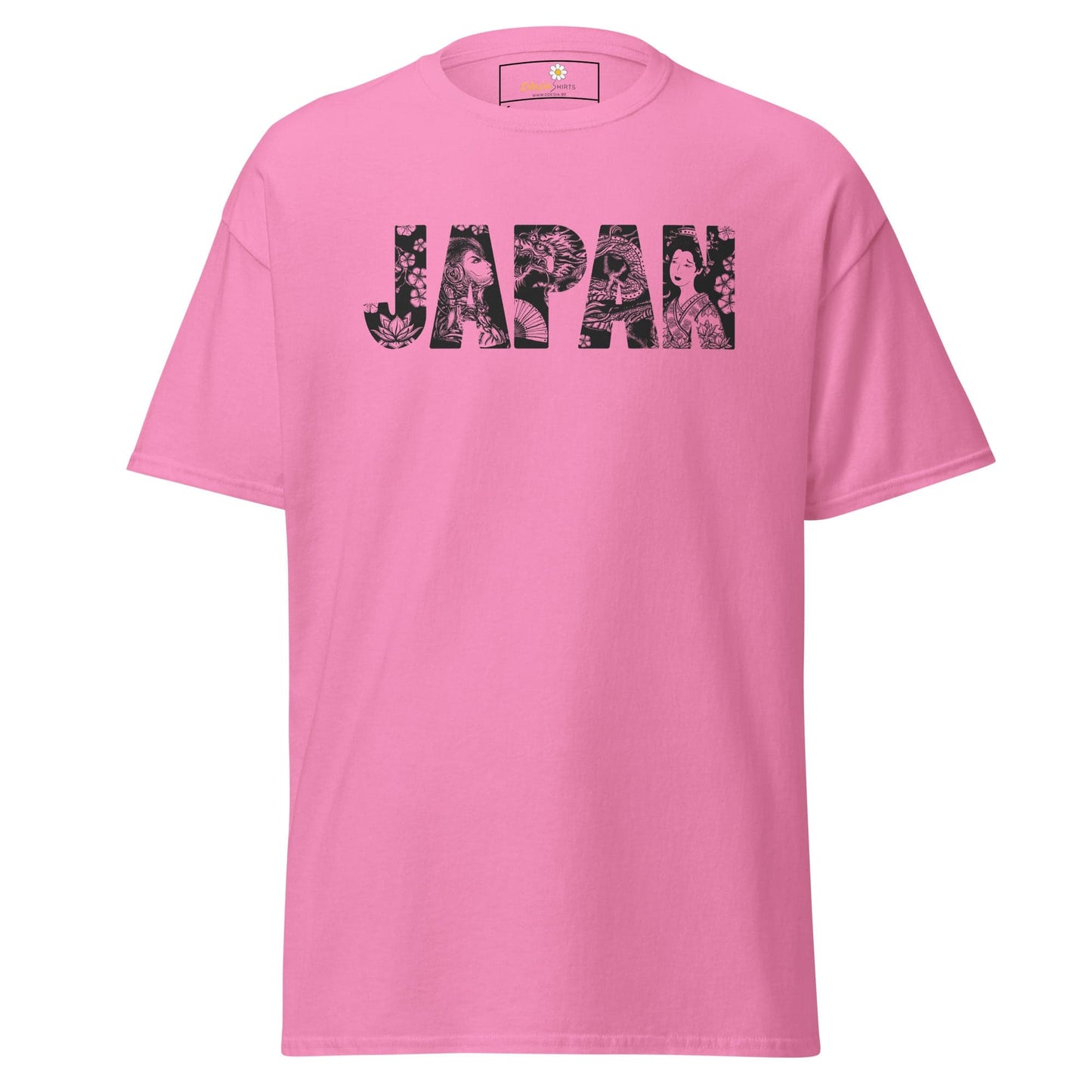 Unisex classic t-shirt - COUNTRY JAPAN - REGULAR - Azalea / S