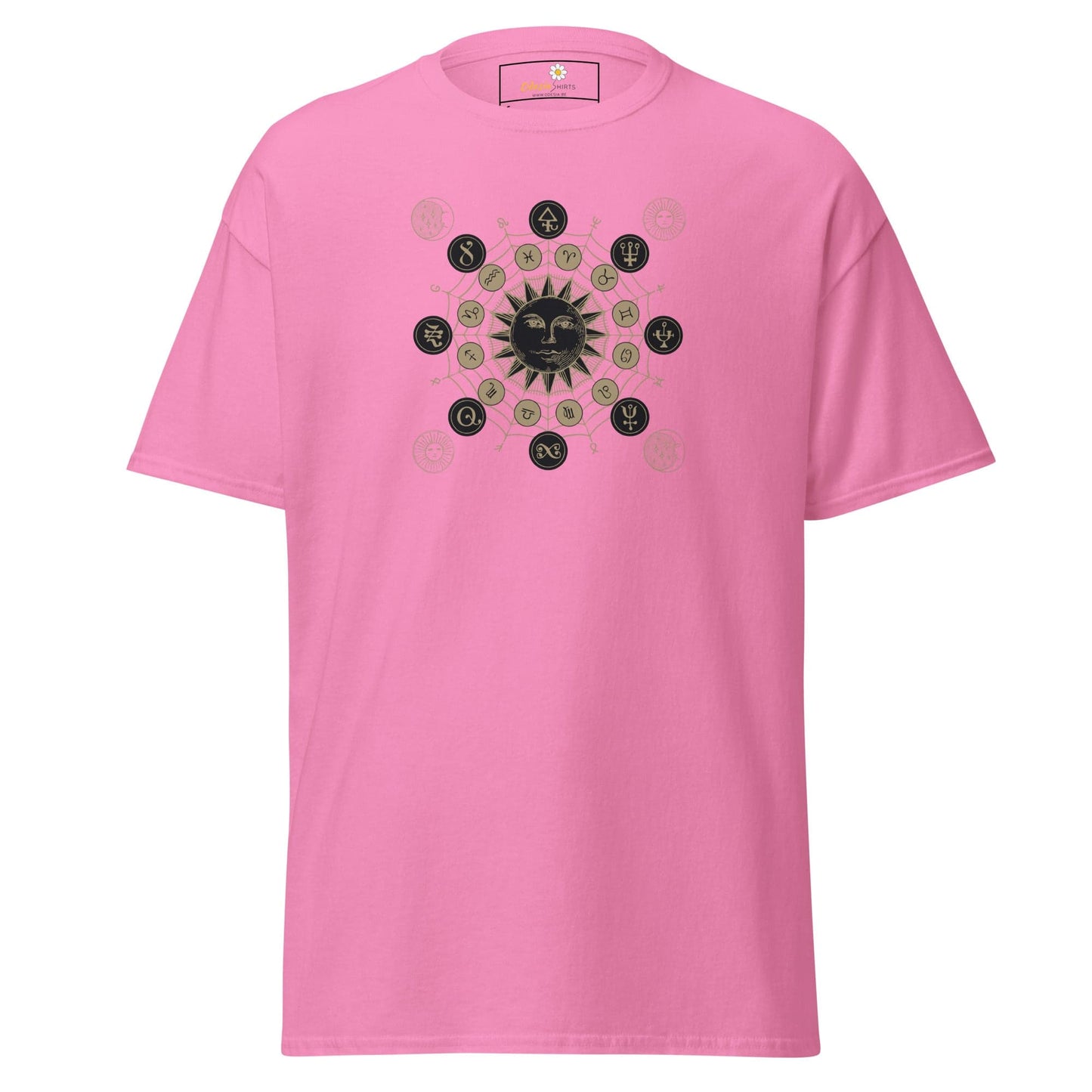 Unisex classic t-shirt - MYSTIC SUN MAGIC - REGULAR - Azalea / S