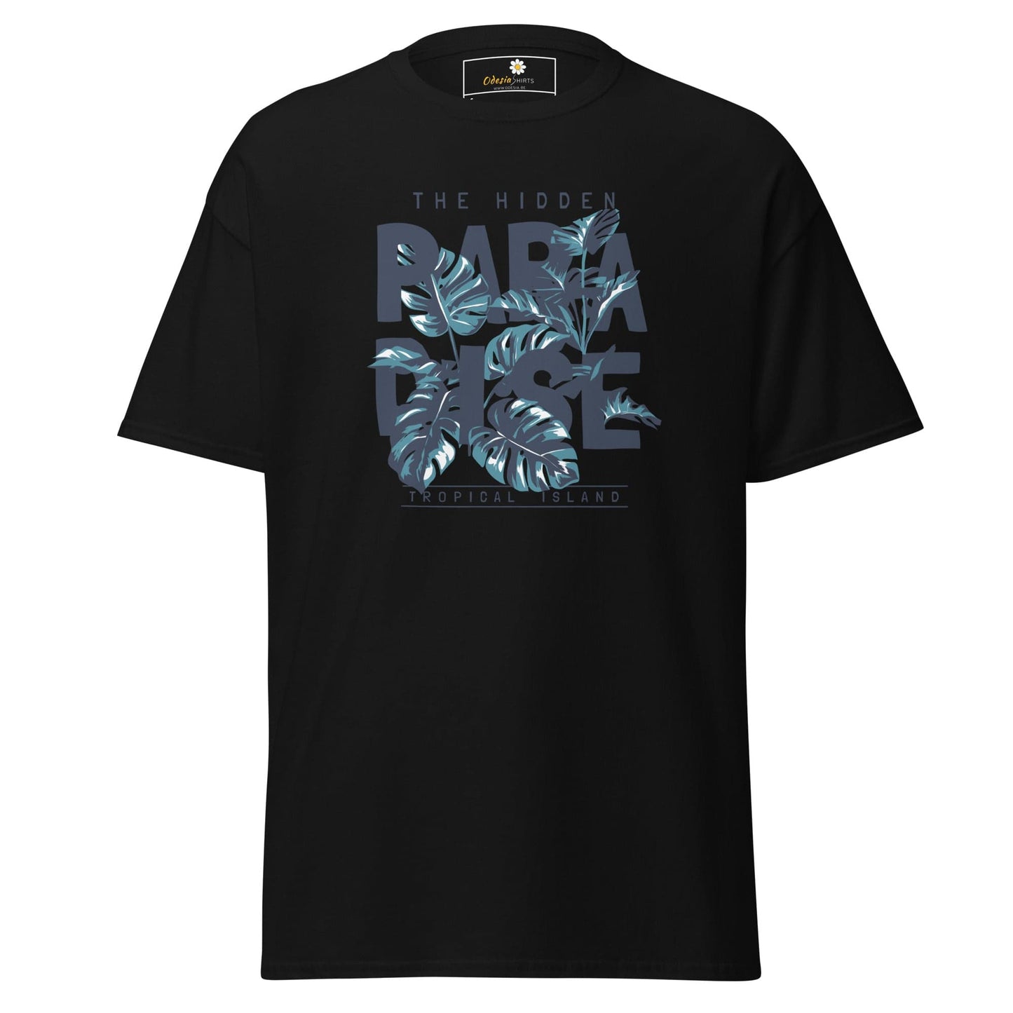 Unisex classic t-shirt - SUMMER HIDDEN PARADISE - REGULAR - Black / S