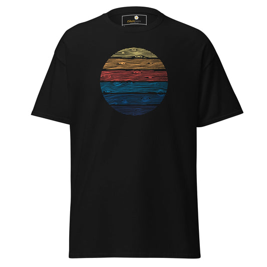 Unisex classic t-shirt - MISC COLOR CIRCLE - REGULAR - Black / S