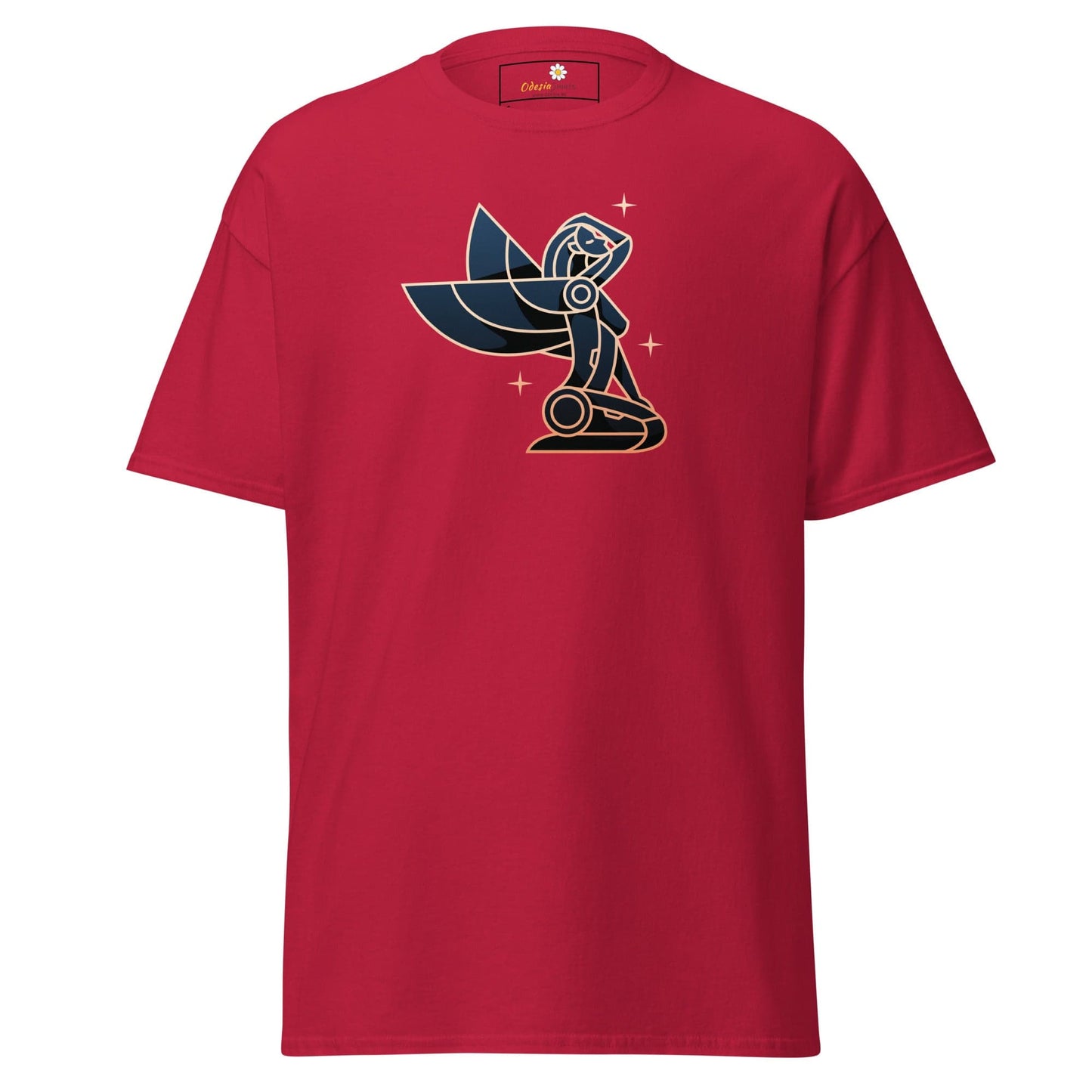Unisex classic t-shirt - VIRGO WOMAN WINGS - REGULAR - Cardinal / S