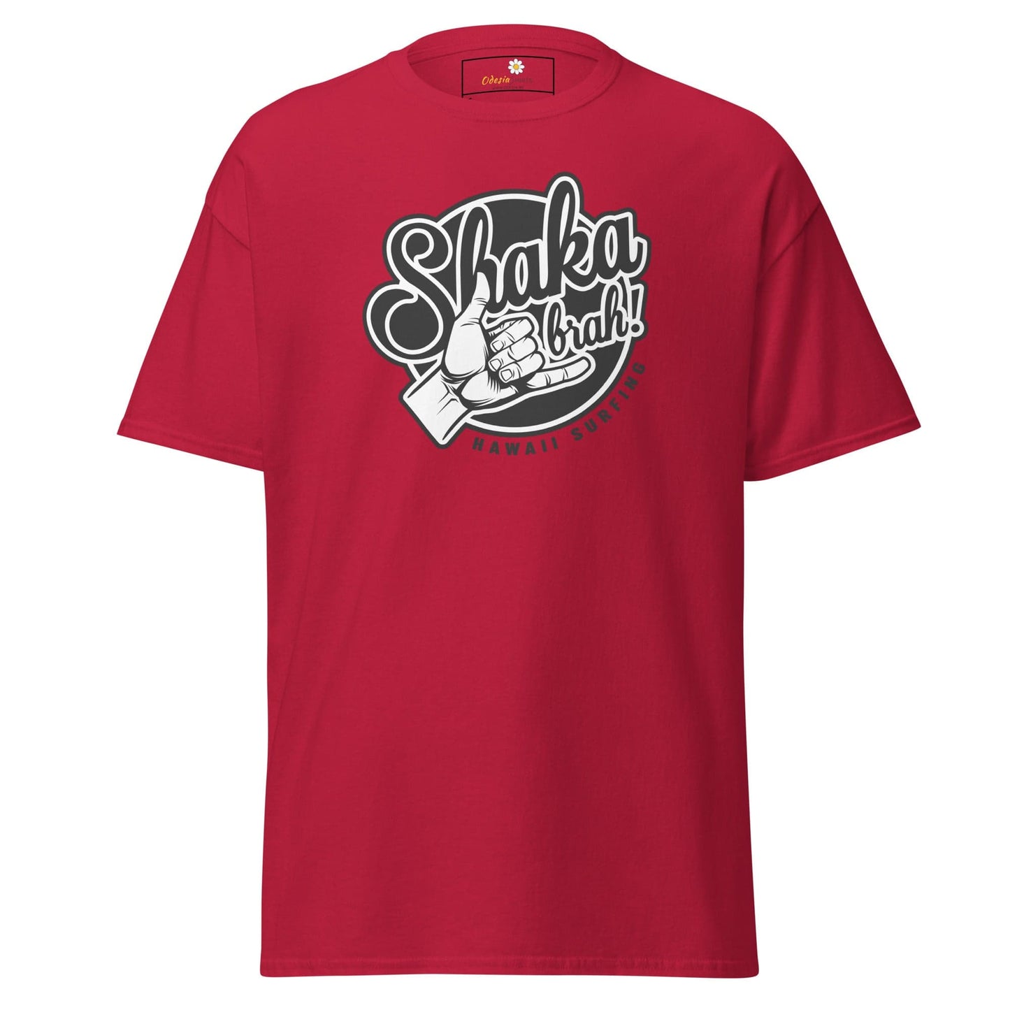 Unisex classic t-shirt - MYSTIC SHAKA BRAH - REGULAR - Cardinal / S