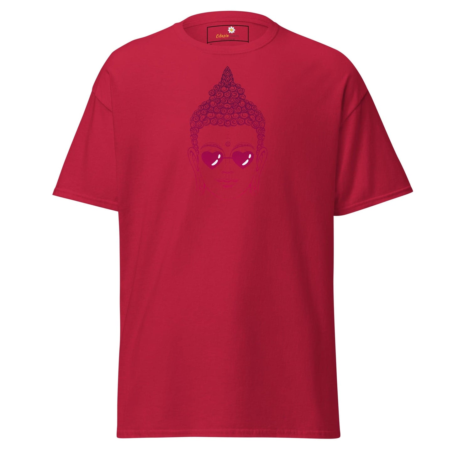 Unisex classic t-shirt - SPIRITUAL BUDDHA LOVE - REGULAR - Cardinal / S