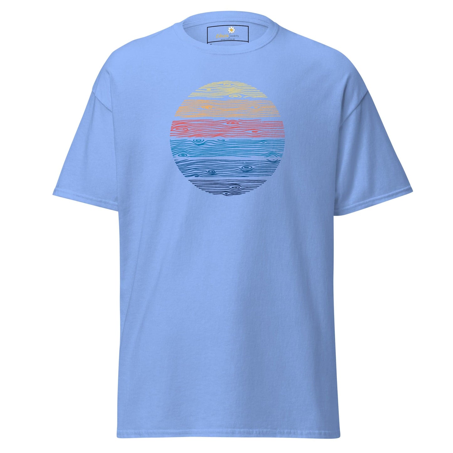 Unisex classic t-shirt - MISC COLOR CIRCLE - REGULAR - Carolina Blue / S