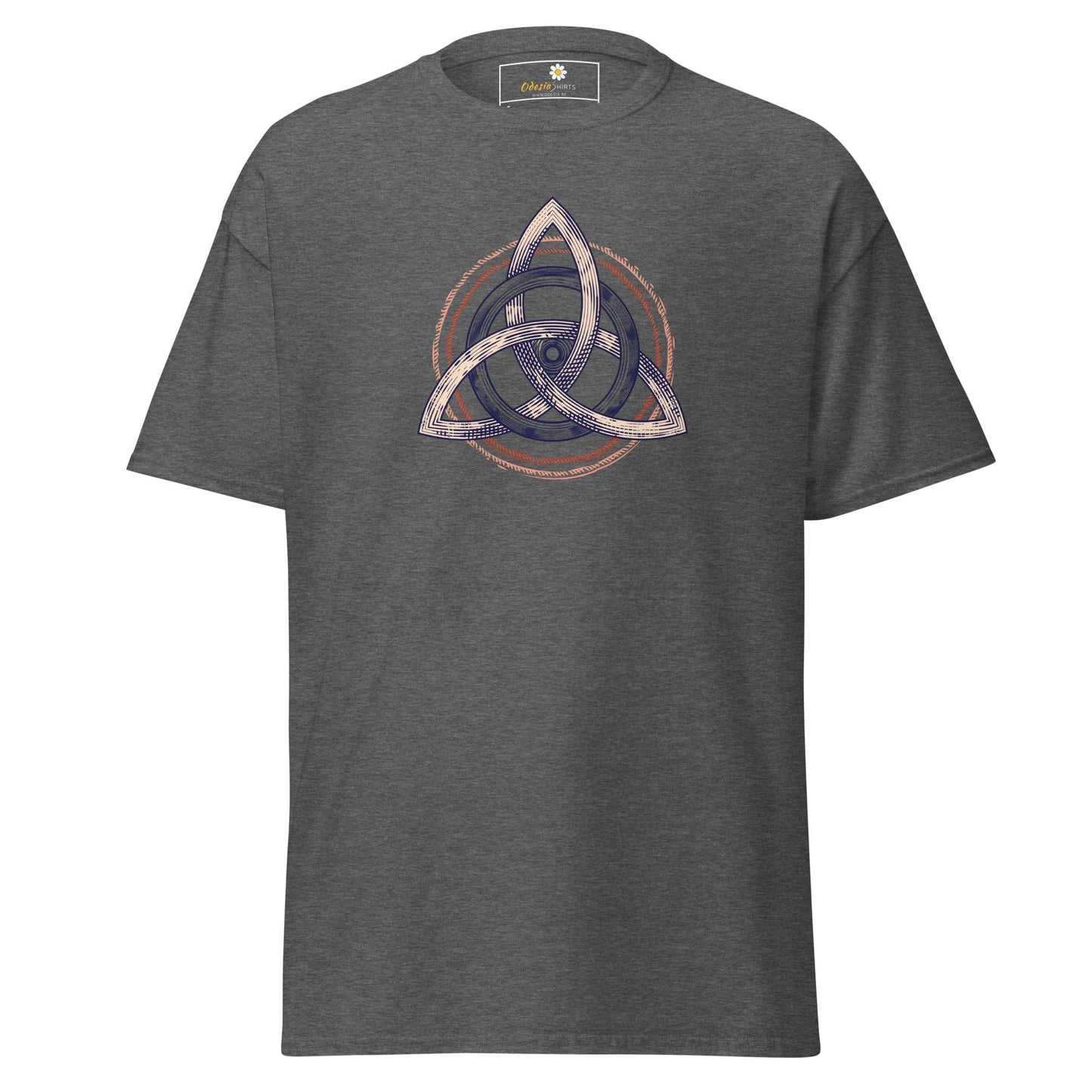 Unisex classic t-shirt - MYSTIC MAGIC SYMBOL - REGULAR - Dark Heather / S