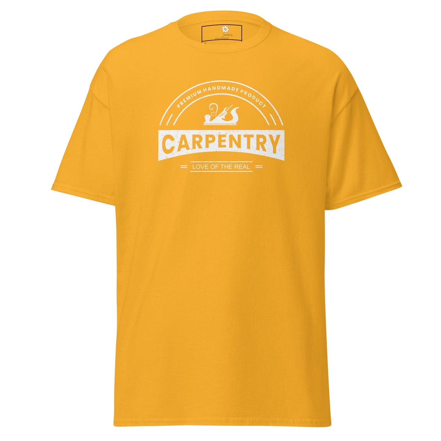 Unisex classic t-shirt - SKILLS CARPENTRY DREAM - REGULAR - Gold / S