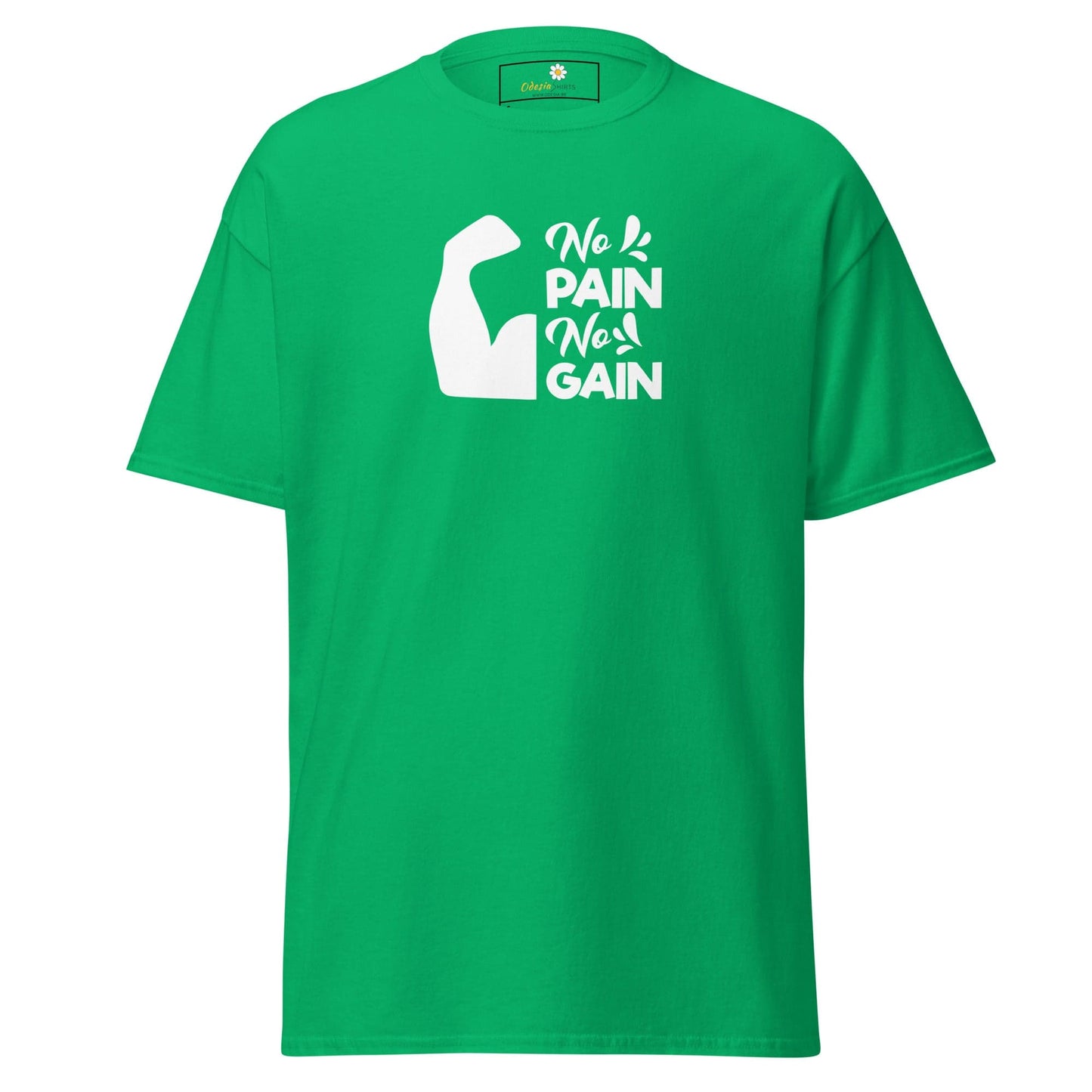 Unisex classic t-shirt - SPORT BIG MUSCLES - REGULAR - Irish Green / S