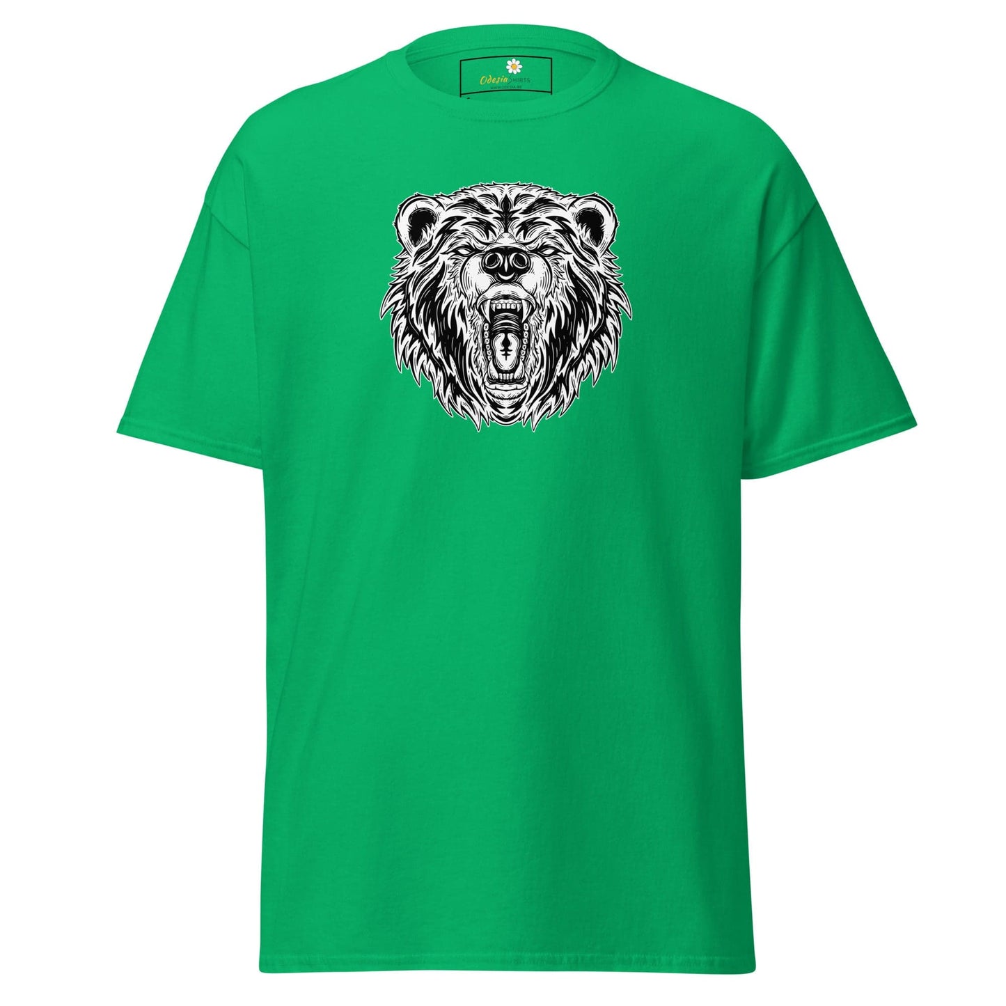 Unisex classic t-shirt - WILD LIFE BEAR - REGULAR - Irish Green / S