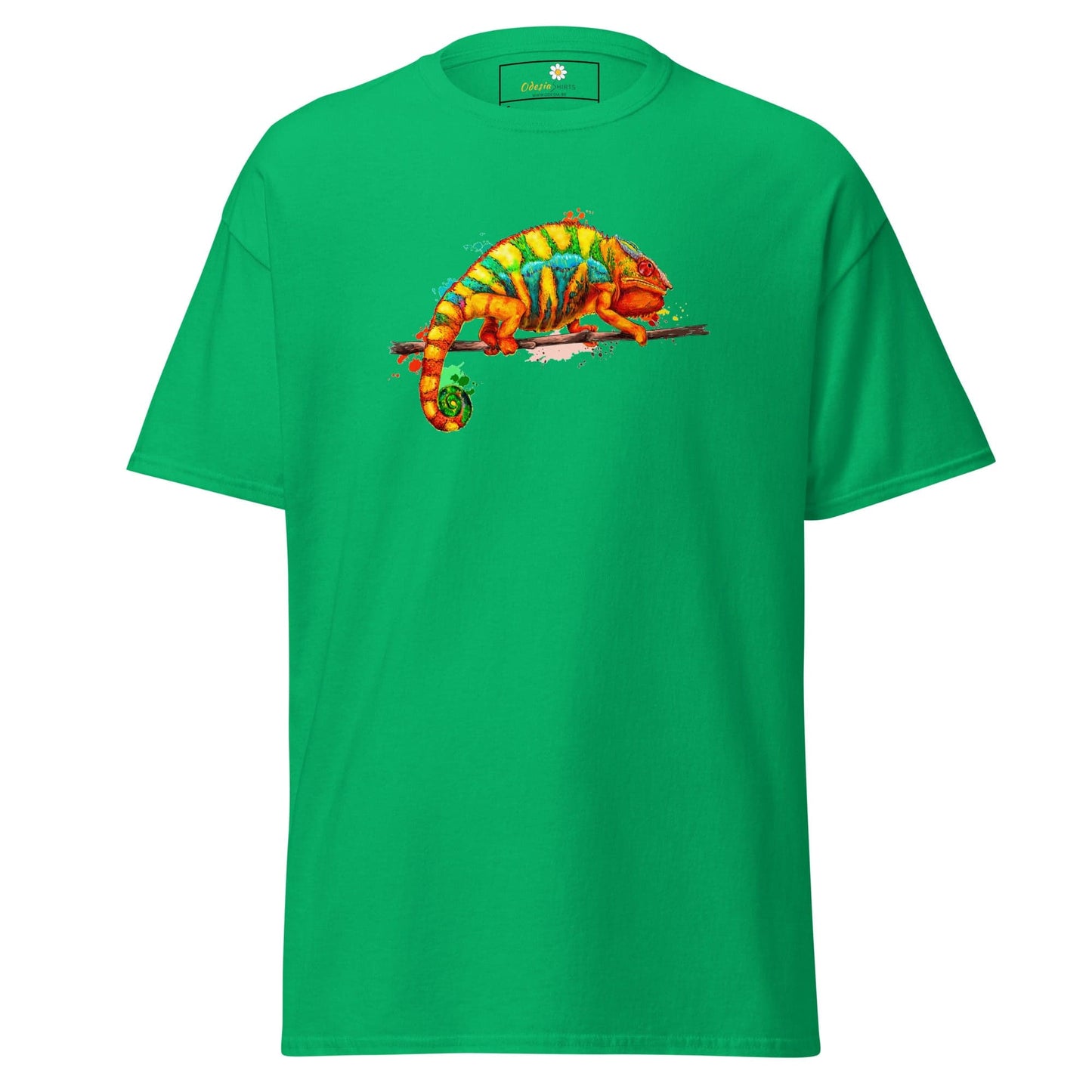 Unisex classic t-shirt - WILD LIFE CHAMELEON COLORS - REGULAR - Irish Green / S