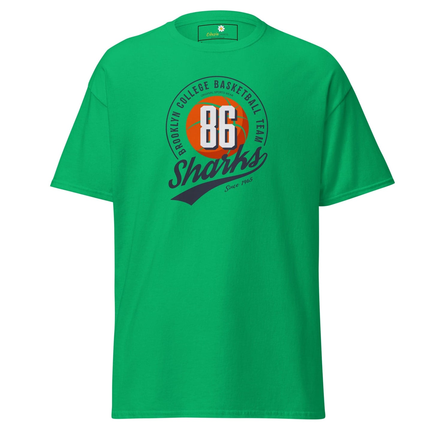 Unisex classic t-shirt - SPORT 86 SHARKS - REGULAR - Irish Green / S
