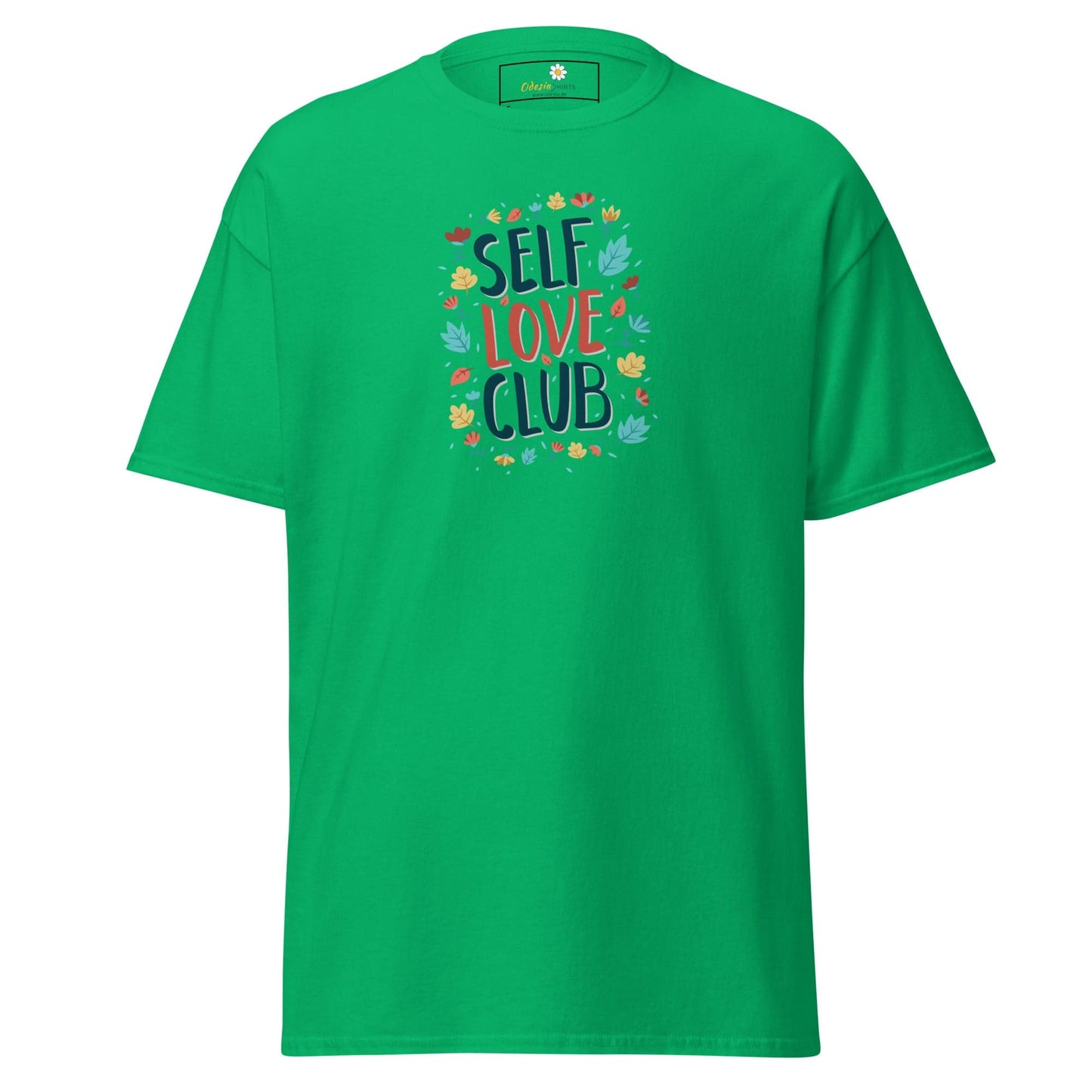 Unisex classic t-shirt - POSITIVE SELF LOVE CLUB - REGULAR - Irish Green / S