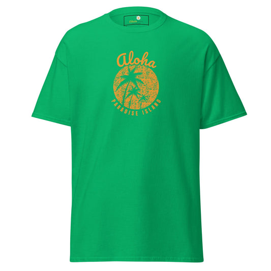 Unisex classic t-shirt - SUMMER COUNTRY PARADISE ISLAND - REGULAR - Irish Green / S