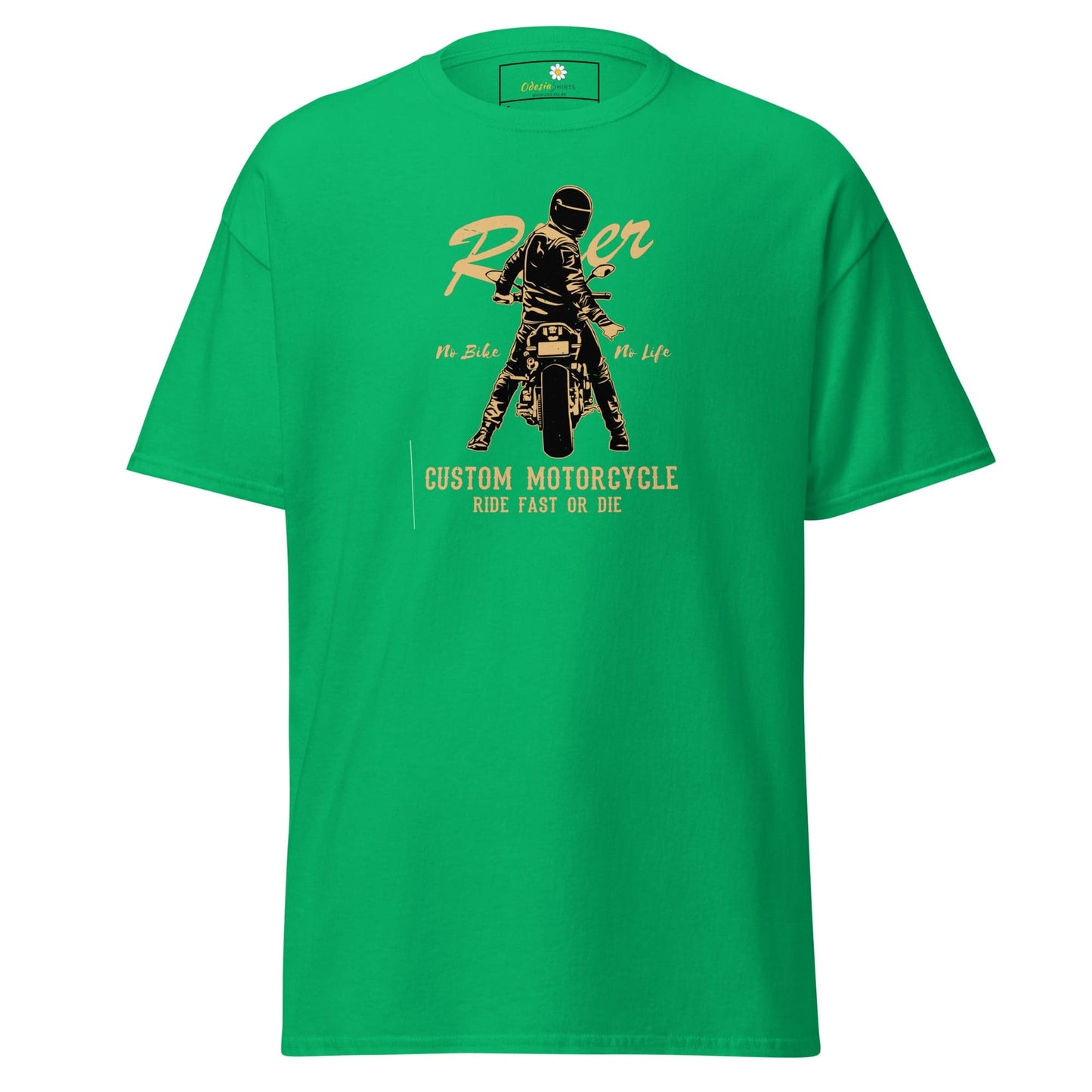 Unisex classic t-shirt - SPORT RIDER MOTORCYCLE - REGULAR - Irish Green / S