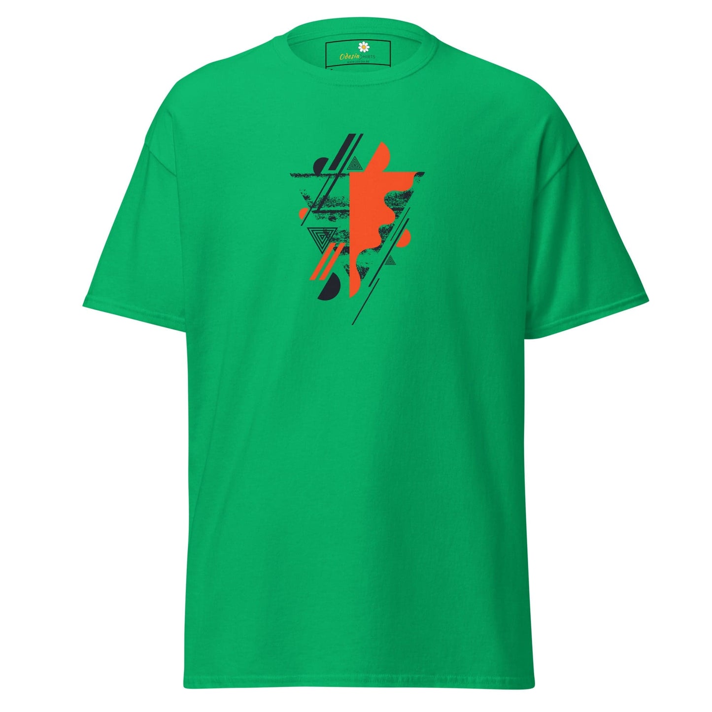 Unisex classic t-shirt - ABSTRACT SHAPES AND COLORS - REGULAR - Irish Green / S