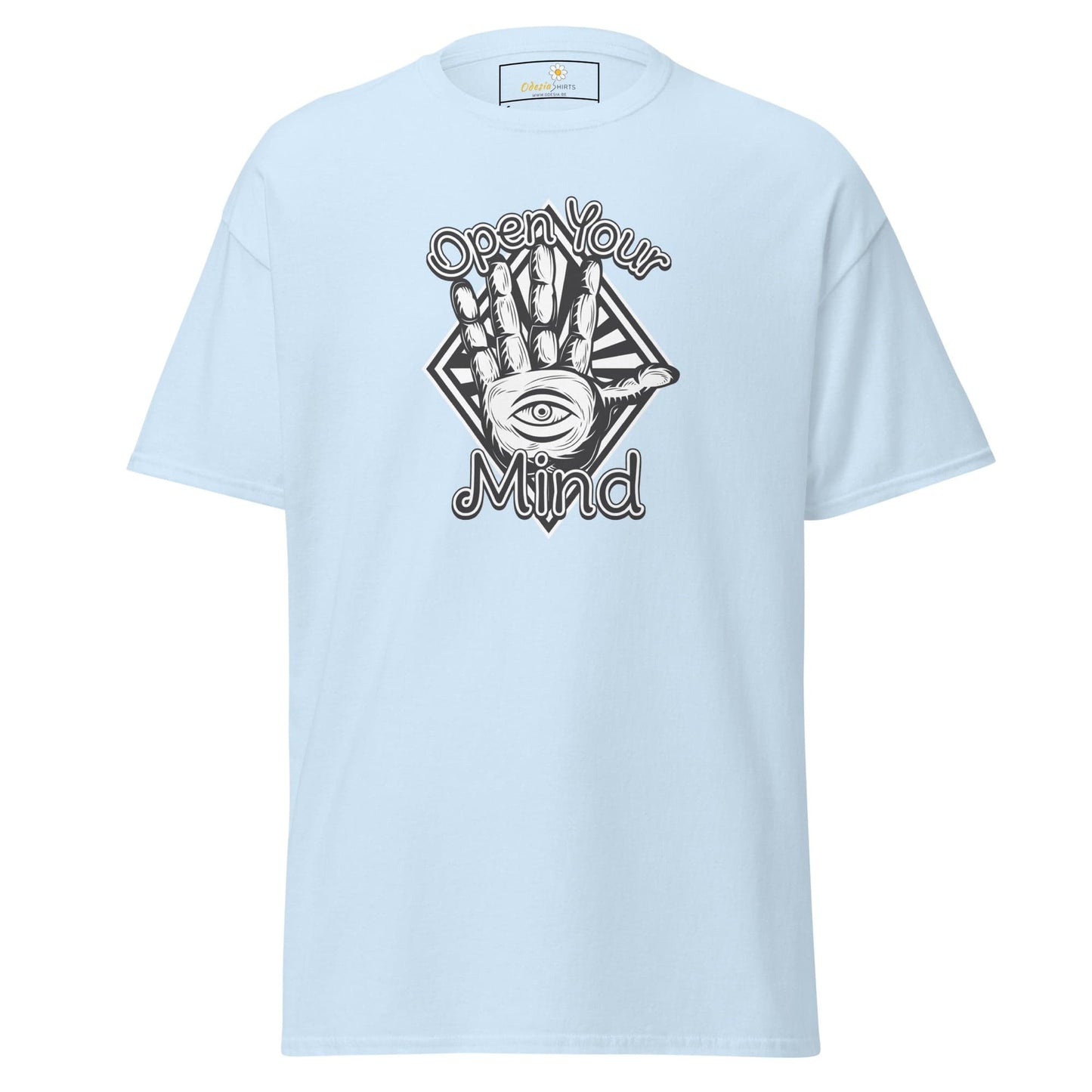 Unisex classic t-shirt - MYSTIC OPEN YOUR MIND - REGULAR - Light Blue / S