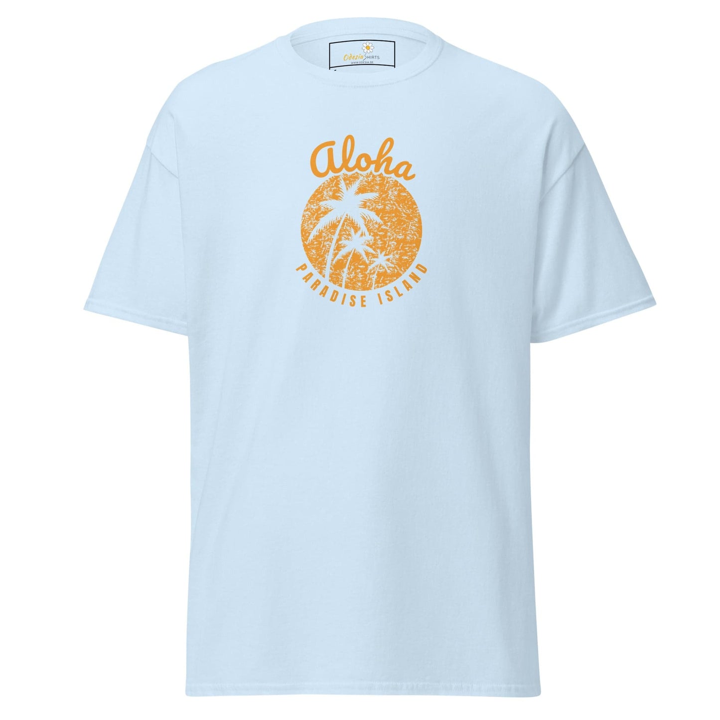 Unisex classic t-shirt - SUMMER COUNTRY PARADISE ISLAND - REGULAR - Light Blue / S