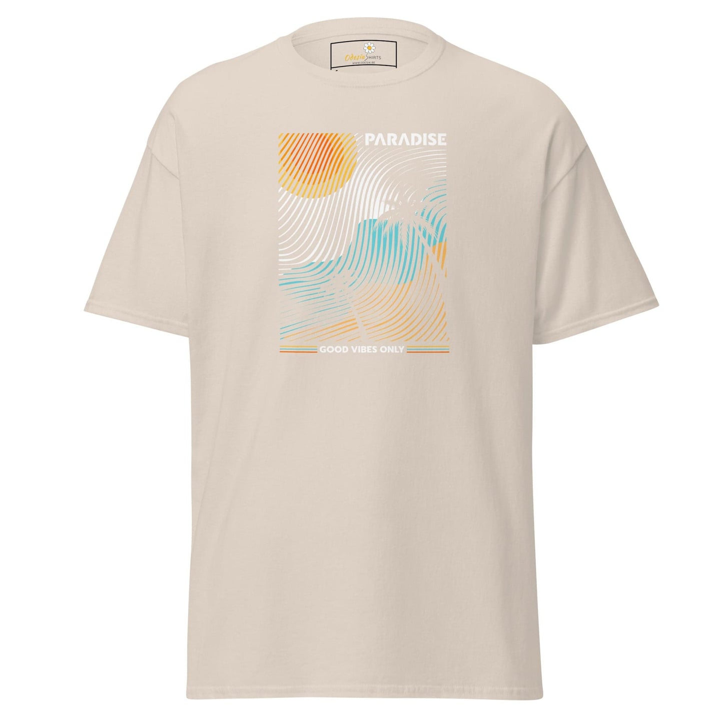 Unisex classic t-shirt - SUMMER PARADISE COLORFULL - REGULAR - Natural / S