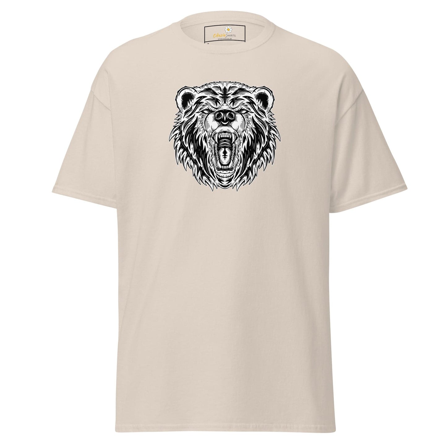 Unisex classic t-shirt - WILD LIFE BEAR - REGULAR - Natural / S
