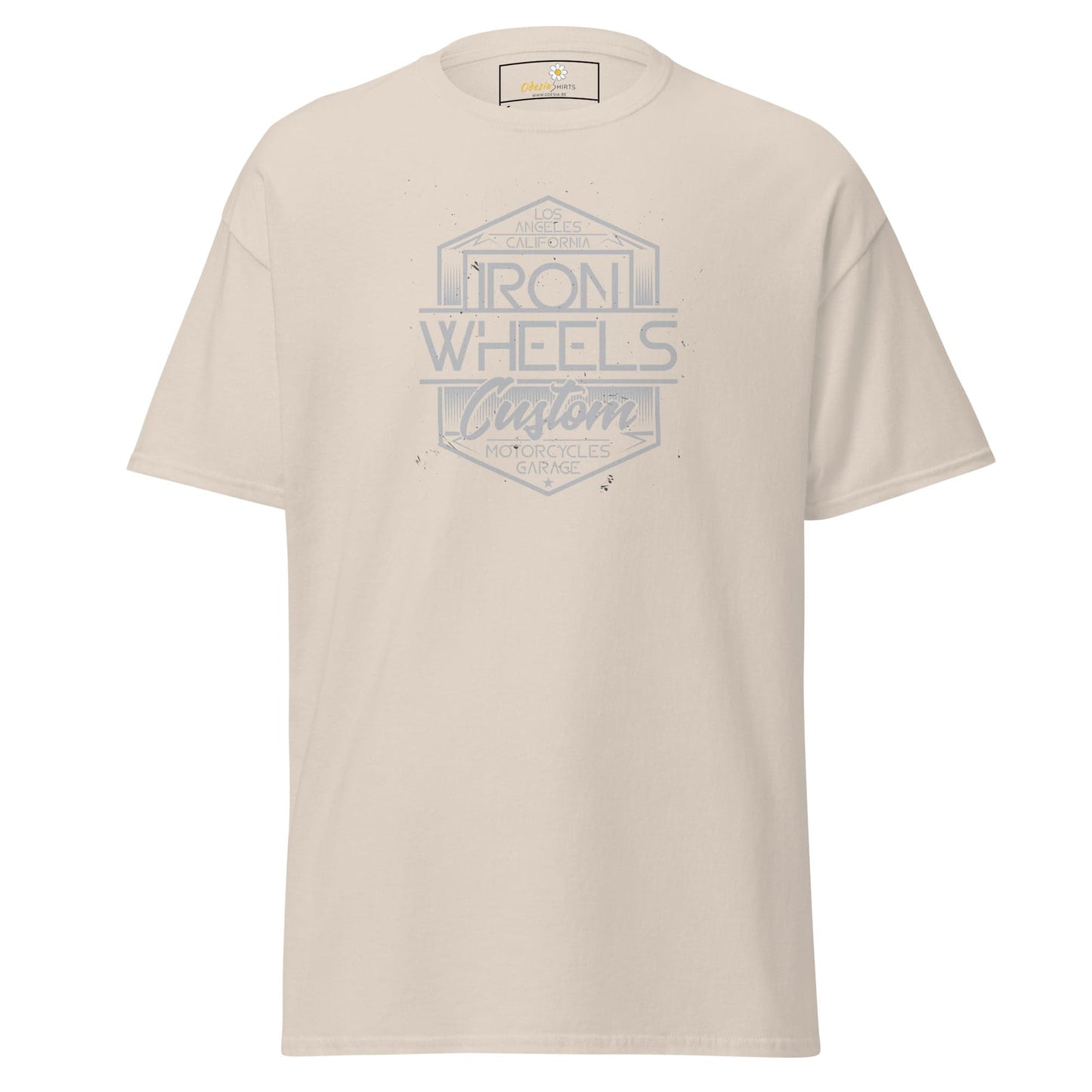 Unisex classic t-shirt - MISC IRON WHEELS - REGULAR - Natural / S