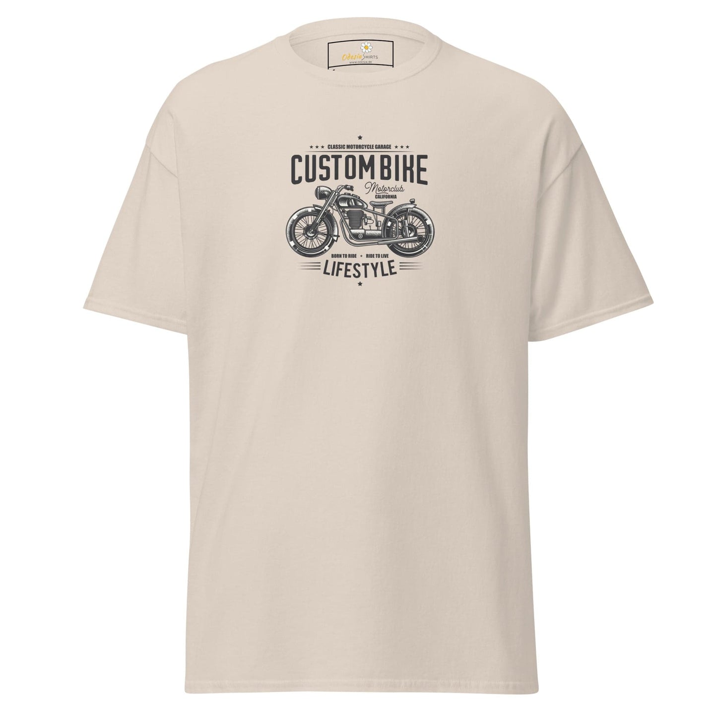 Unisex classic t-shirt - MOTOR MOTORBIKE CYCLE - REGULAR - Natural / S