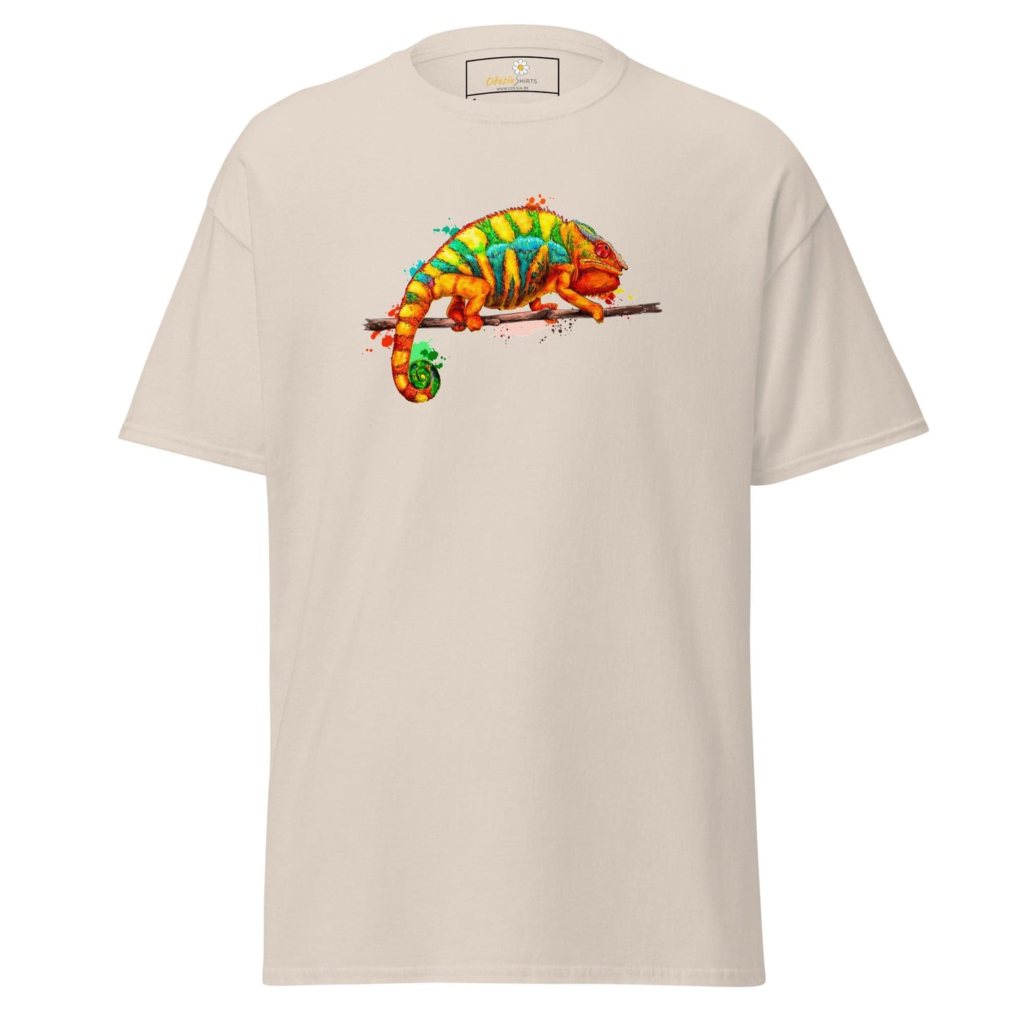 Unisex classic t-shirt - WILD LIFE CHAMELEON COLORS - REGULAR - Natural / S