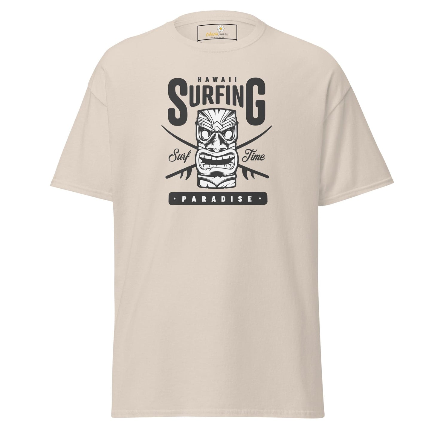 Unisex classic t-shirt - SUMMER HAWAI SURFING PARADISE - REGULAR - Natural / S